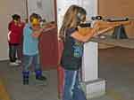 NOSA Junior Shooters on Indoor Range