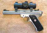 Bushnell Red Dot Sight on Ruger Mark 2